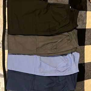 Cherokee Workwear Scrub Pants Petite Small Black, Navy, Pewter, and Ciel